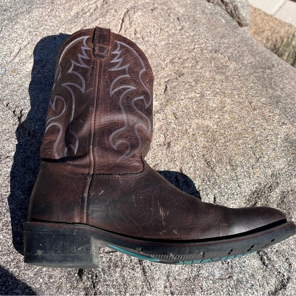 Double H Men’s Western Boots Size 11D Brown MADE IN USA (Model Robert AG7) main image 14